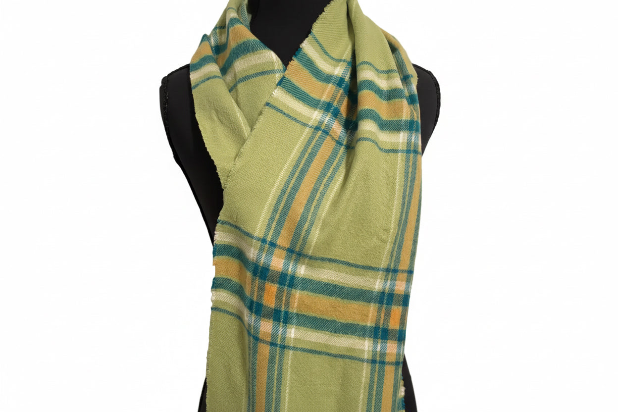Burberrys of London Vintage scarf -classic plaid pattern