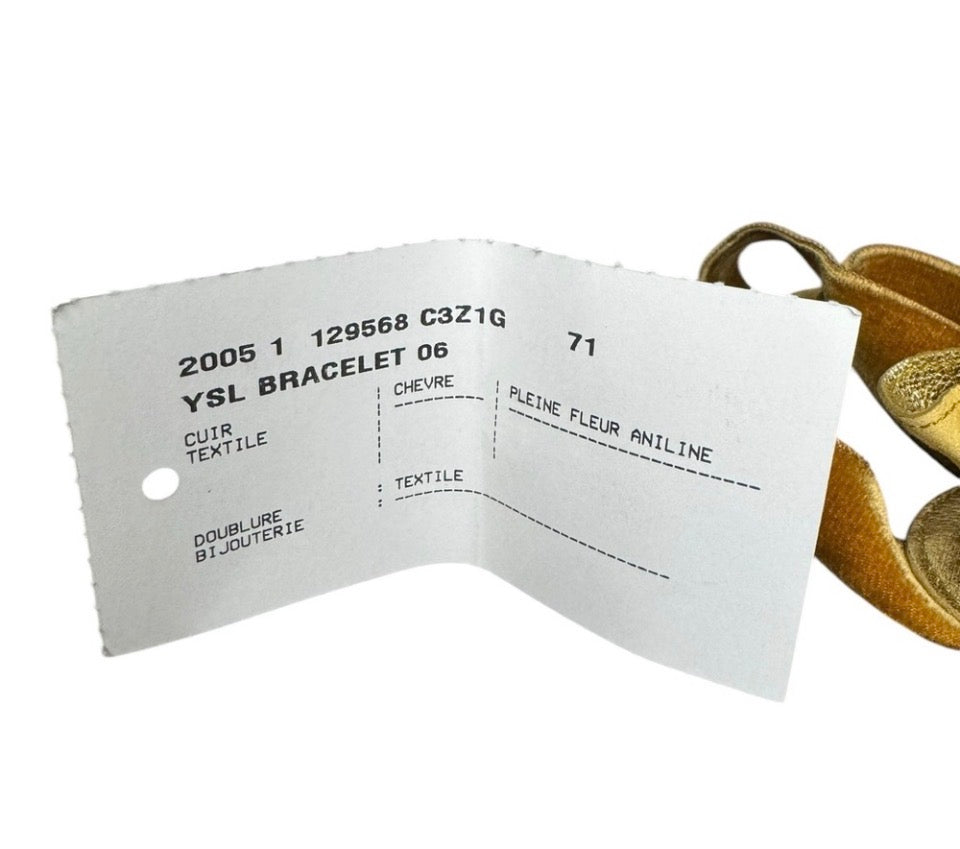 Yves Saint Laurent Rive Gauche wrap bracelet