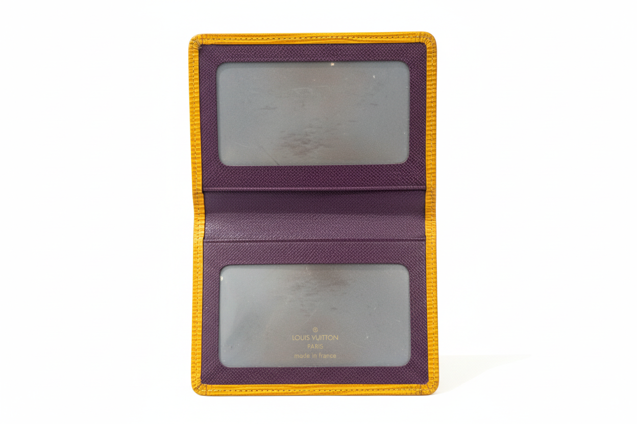 Louis Vuitton Epi Card Wallet