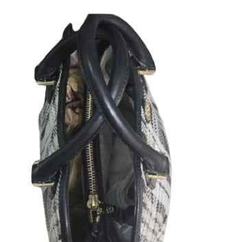 Tory Burch Robinson Large Woven Plaid Satchel