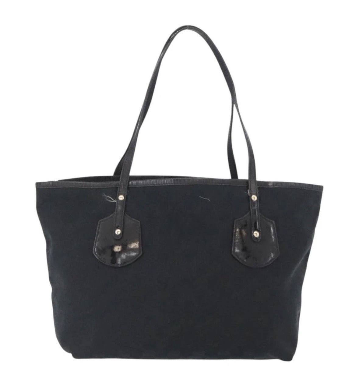 Gucci Jolie Web Tote Gg Canvas Black Canvas Tote Bag