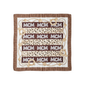 MCM Leopard Logo Print Vintage Scarf