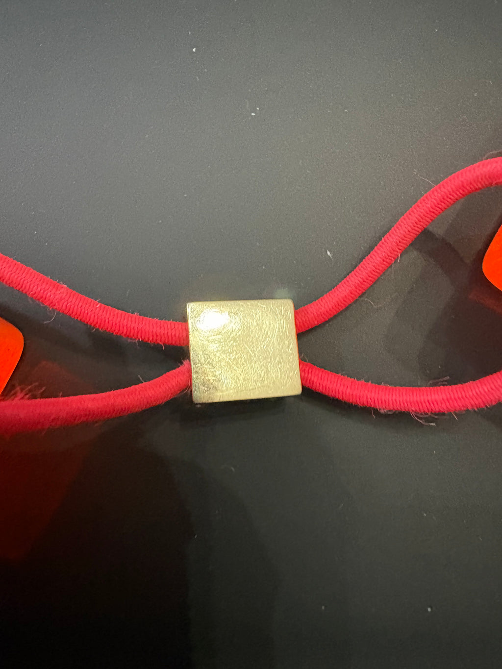 Louis Vuitton Lucite Cube Hair Accessory