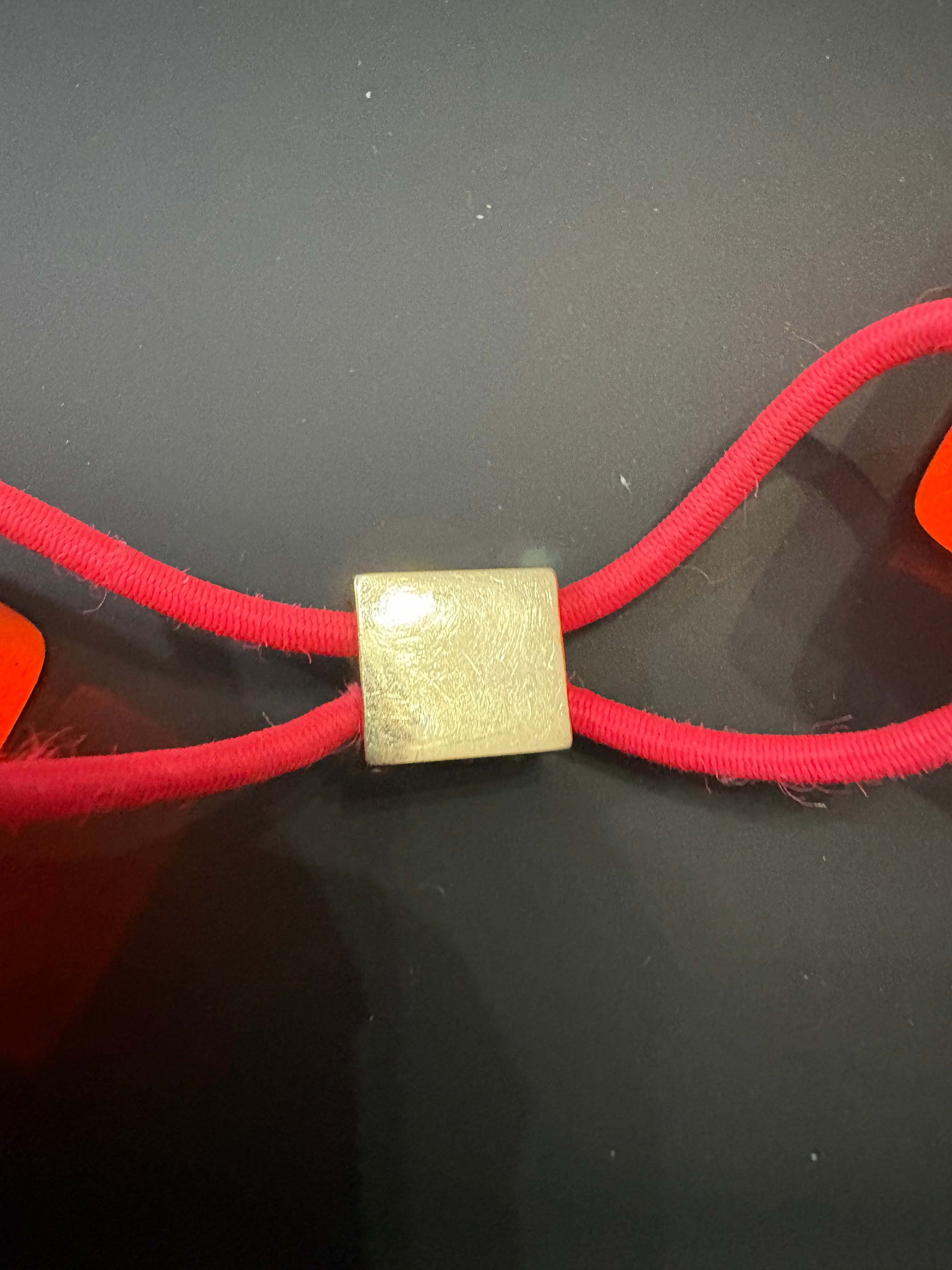 Louis Vuitton Lucite Cube Hair Accessory