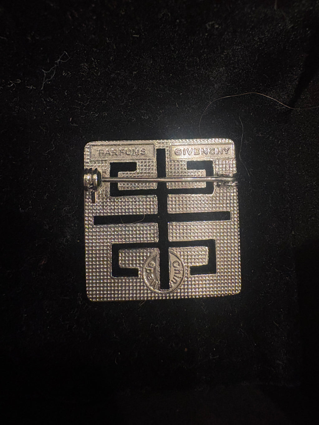 Vintage Givenchy Parfums Givenchy 4G Brooch