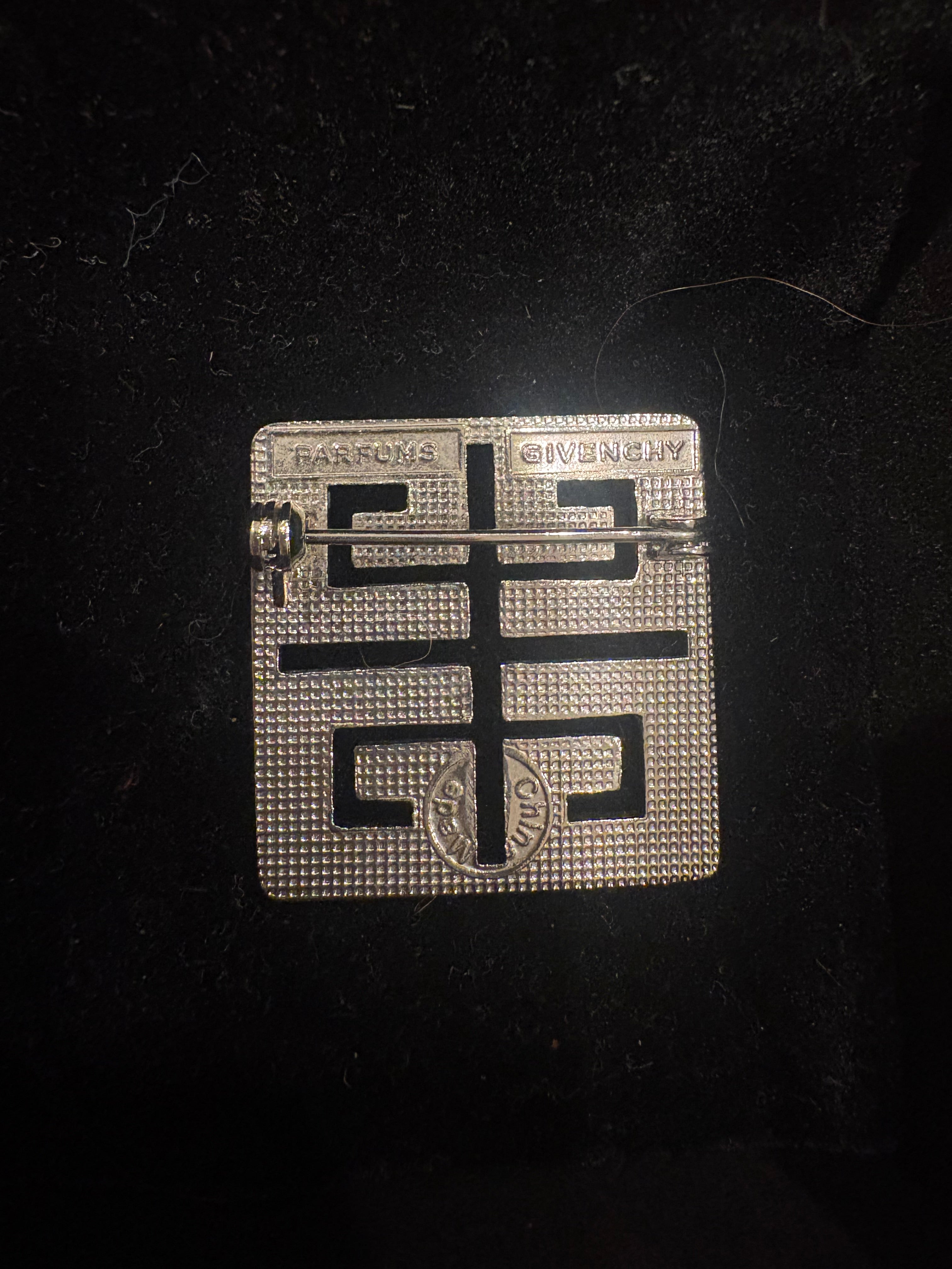 Vintage Givenchy Parfums Givenchy 4G Brooch