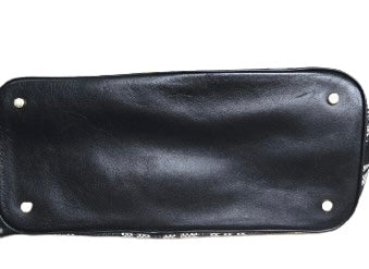 Tory Burch Robinson Large Woven Plaid Satchel