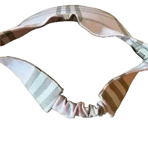 Burberry London Pink Plaid Sun Visor