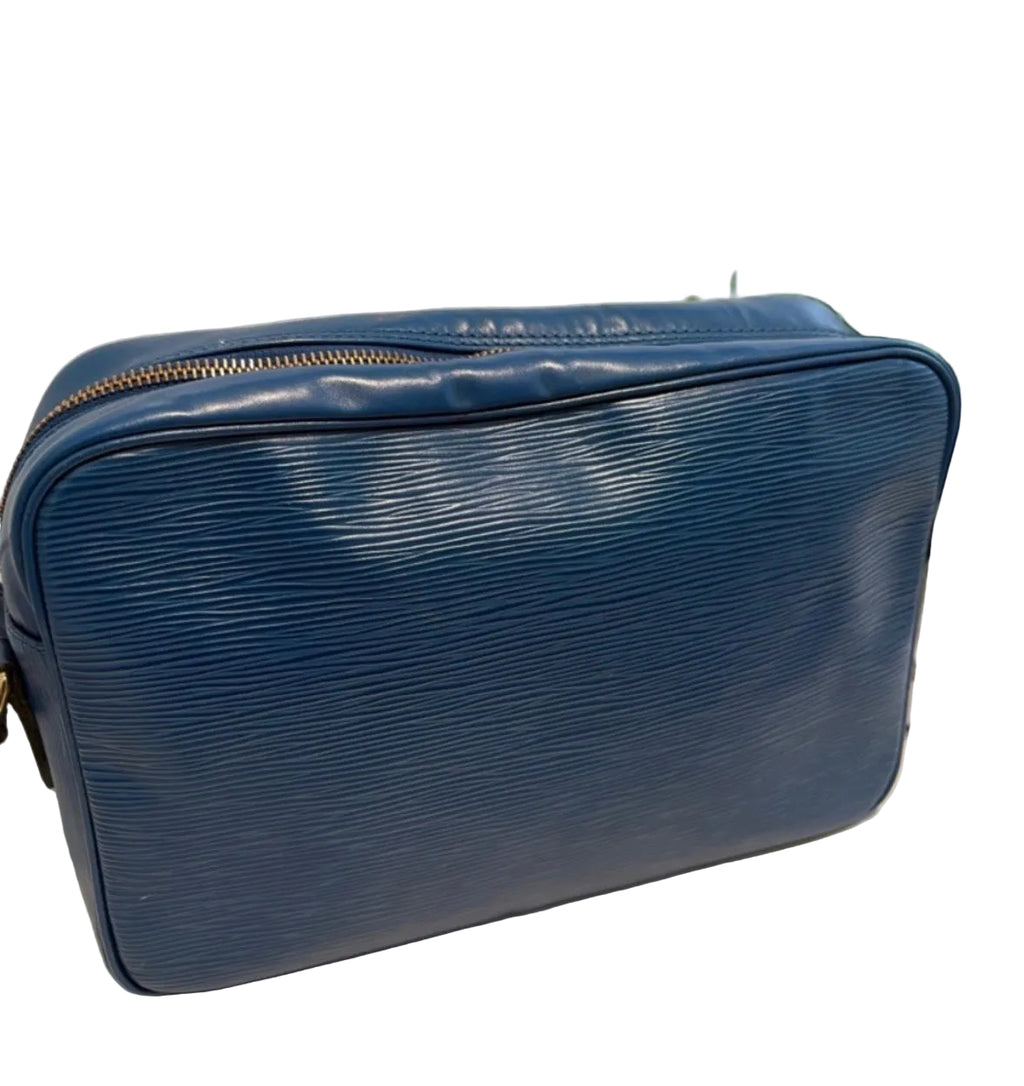Louis Vuitton Trocadéro 27 shoulder bag in rare Toledo Blue Epi leather