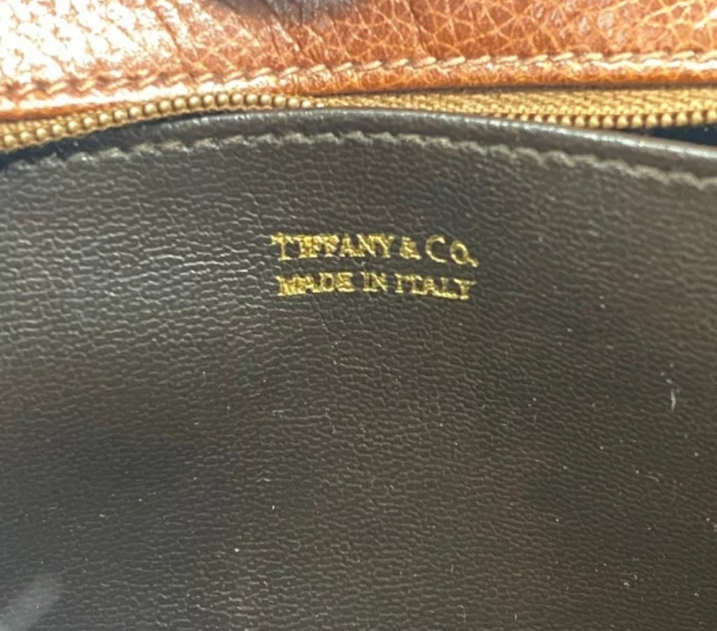 Tiffany & Co. leather clutch/ pouch