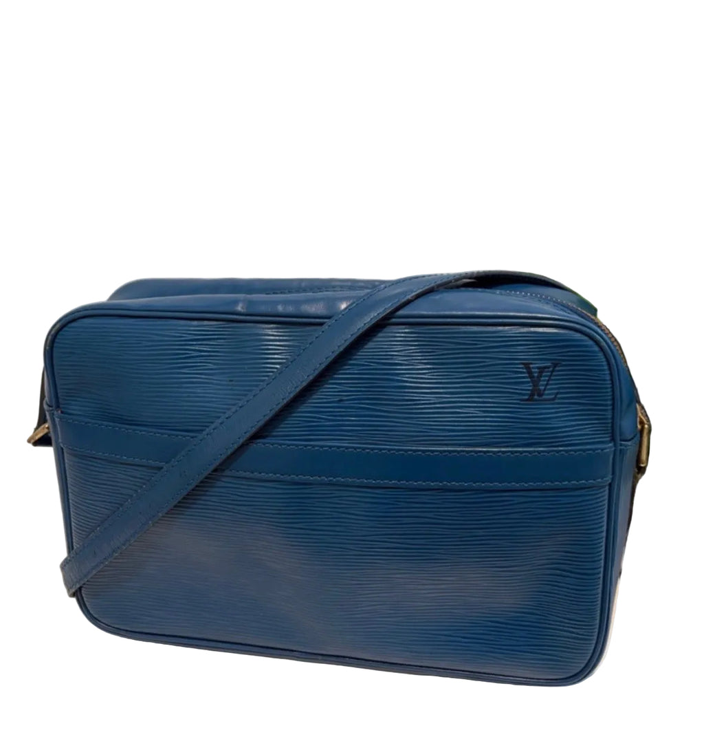 Louis Vuitton Trocadéro 27 shoulder bag in rare Toledo Blue Epi leather
