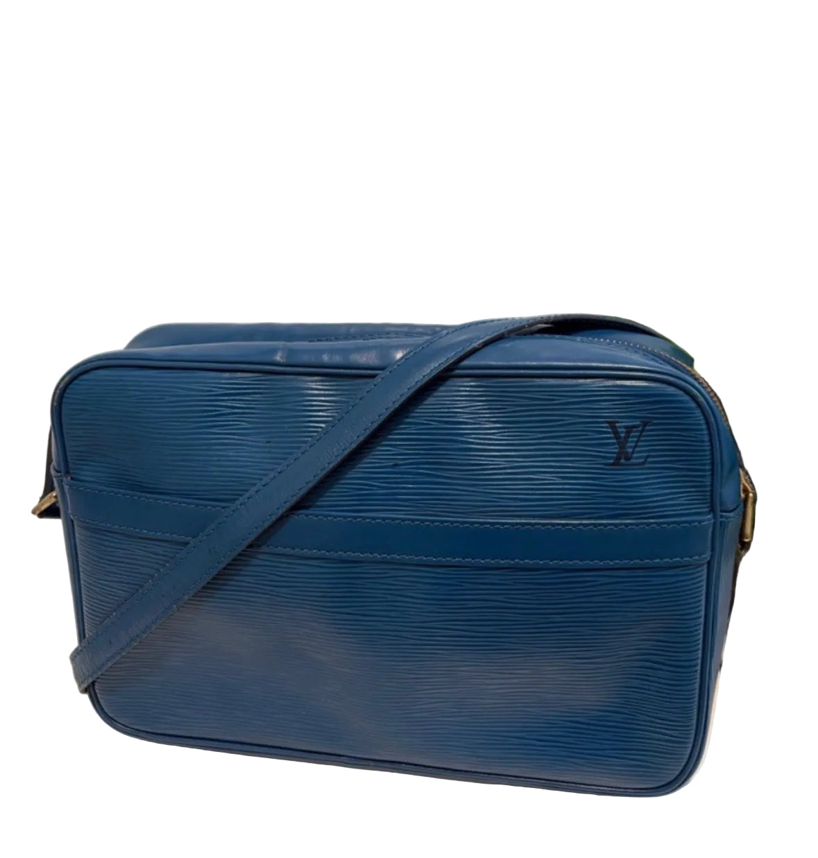 Louis Vuitton Trocadéro 27 shoulder bag in rare Toledo Blue Epi leather