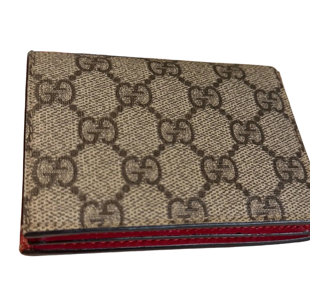 Gucci GG Supreme Cherry Wallet