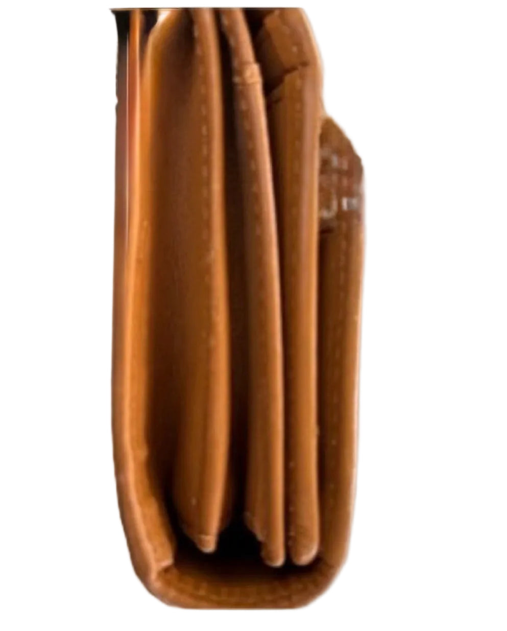 MCM Visetos Monogram Continental Wallet – Cognac | Gold Hardware | Vintage