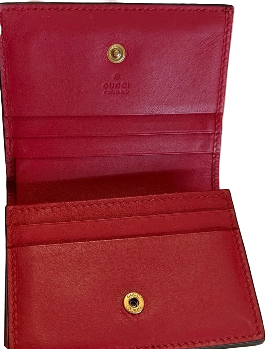 Gucci GG Supreme Cherry Wallet