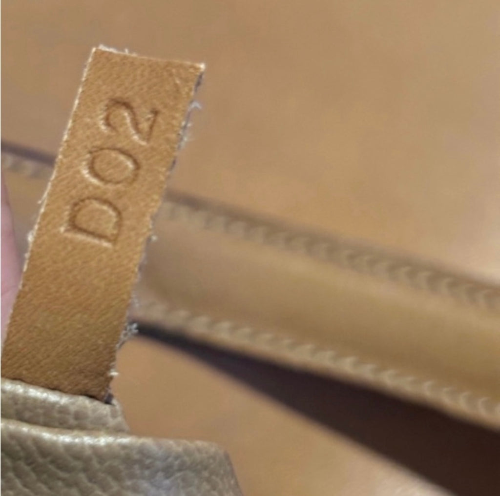 Celine Macadam Canvas Crossbody Bag – Vintage Celine Diffusion | Tan Leather Trim | Made in Italy