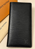 Louis Vuitton Epi Long Bifold Wallet / Checkbook Holder
