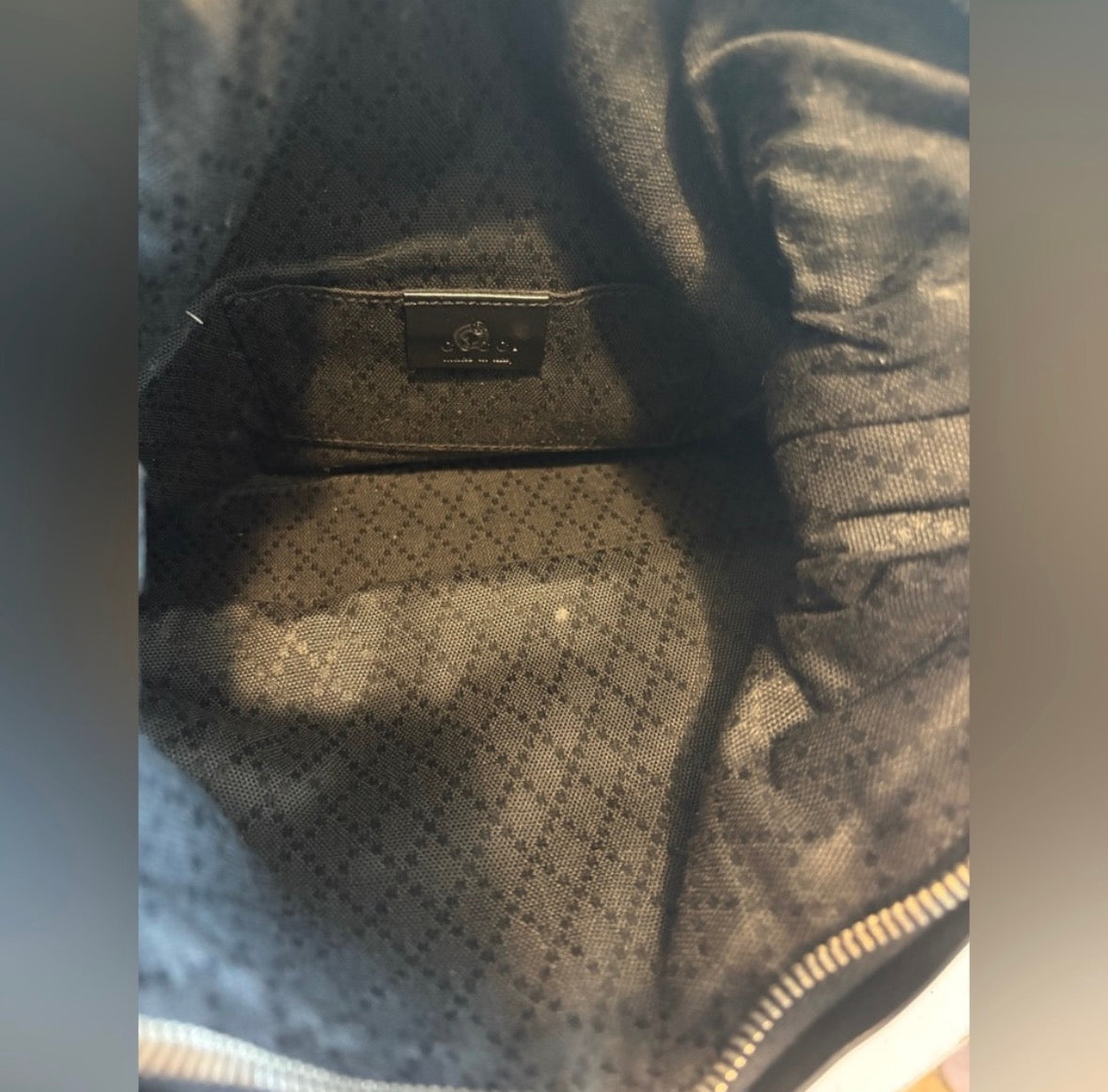 Gucci Black Suede Hobo Shoulder Bag | Silver Hardware