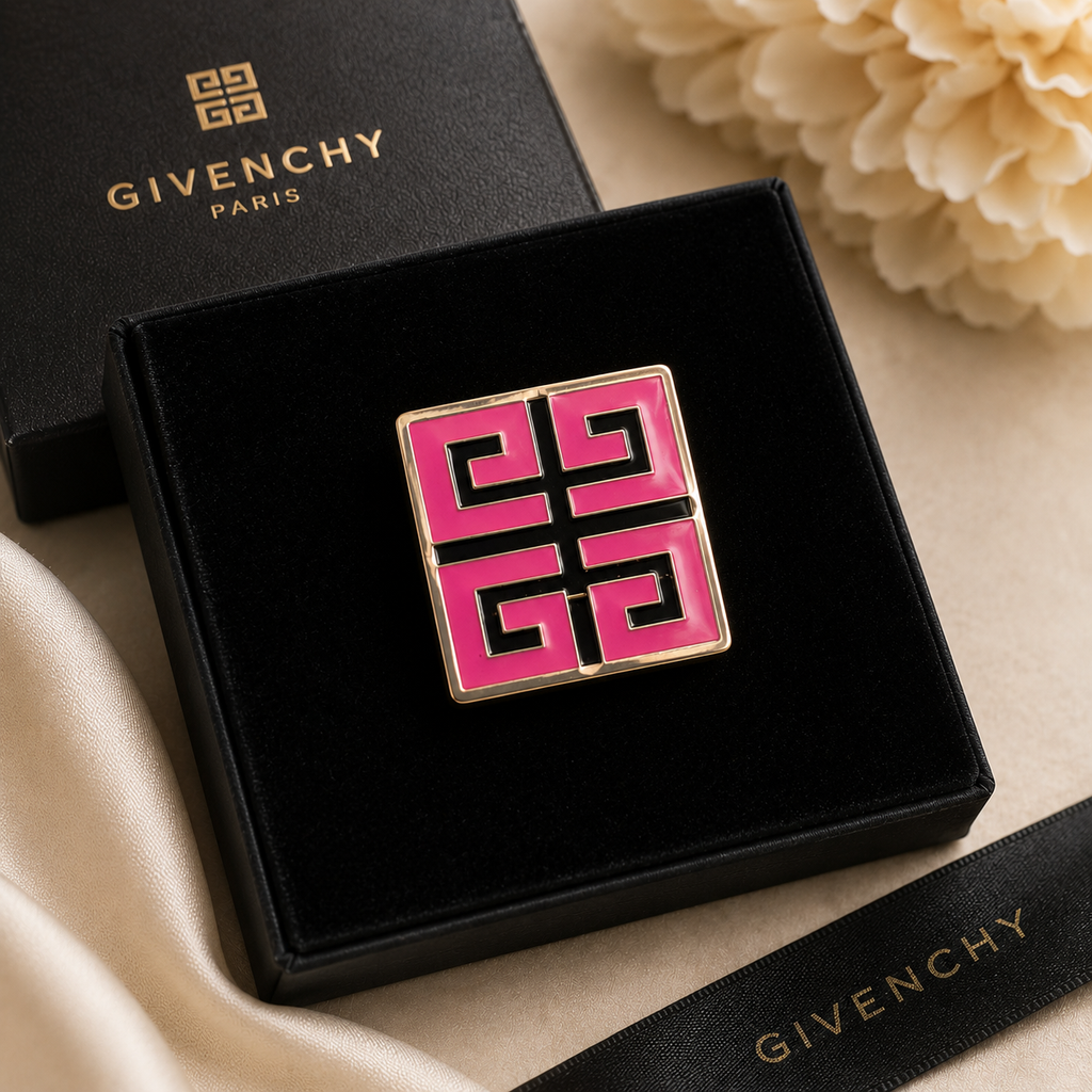 Vintage Givenchy Parfums Givenchy 4G Brooch