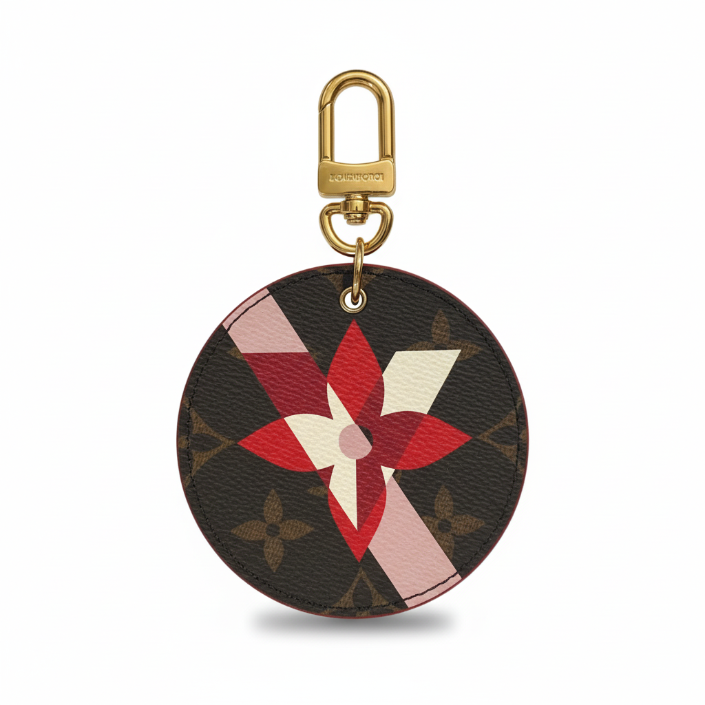 Louis Vuitton Monogram Illustré Multi V Bag Charm