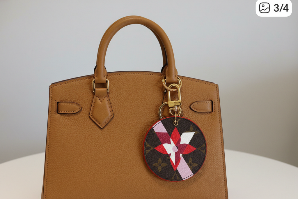 Louis Vuitton Monogram Illustré Multi V Bag Charm