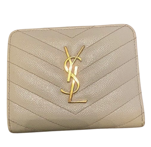 Saint Laurent Cassandre Matelassé zip-around wallet