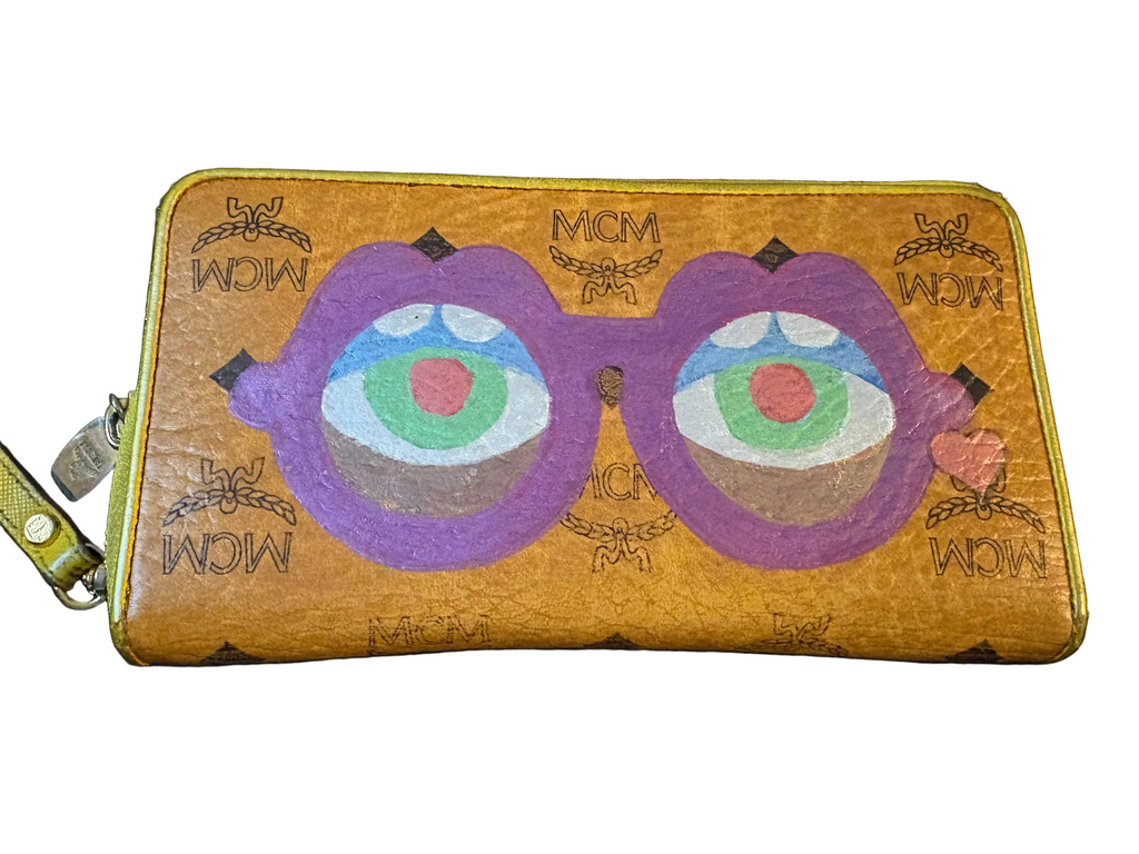 MCM x Craig & Karl Eyes on the Horizon Zip Around Wallet Limited Edition Pop Art