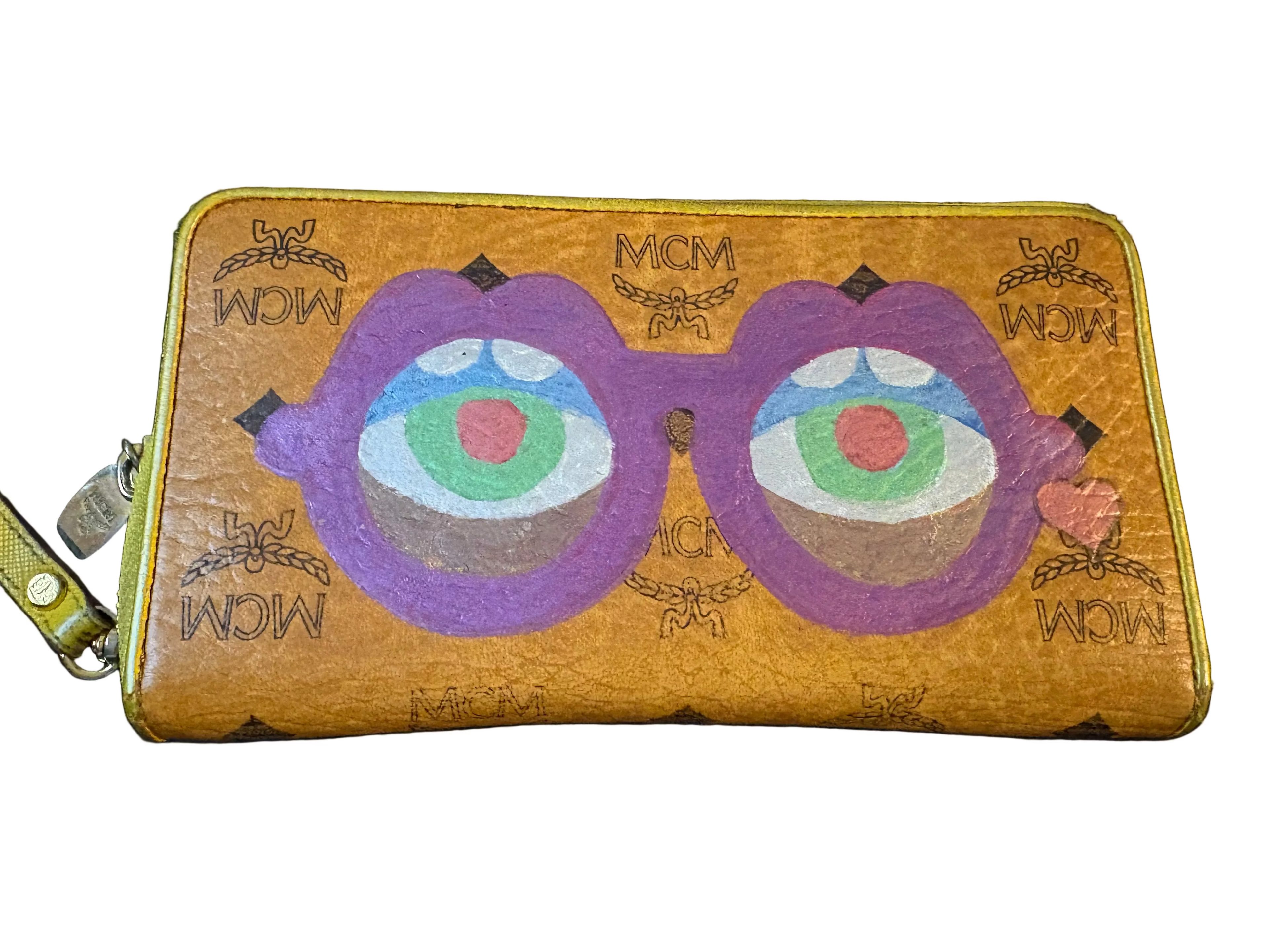 MCM x Craig & Karl Eyes on the Horizon Zip Around Wallet Limited Edition Pop Art