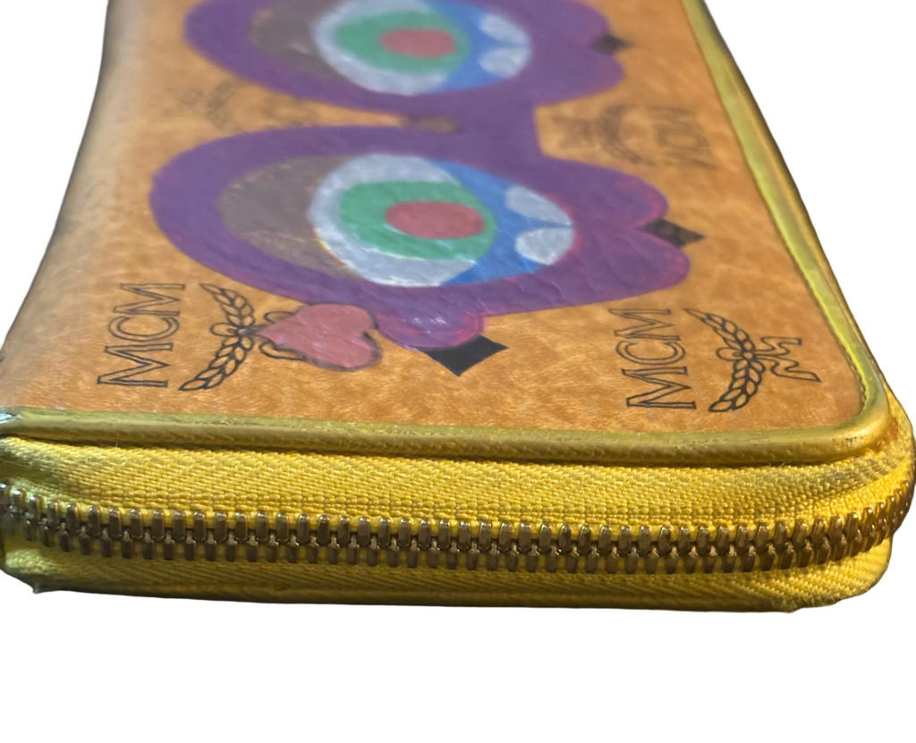 MCM x Craig & Karl Eyes on the Horizon Zip Around Wallet Limited Edition Pop Art