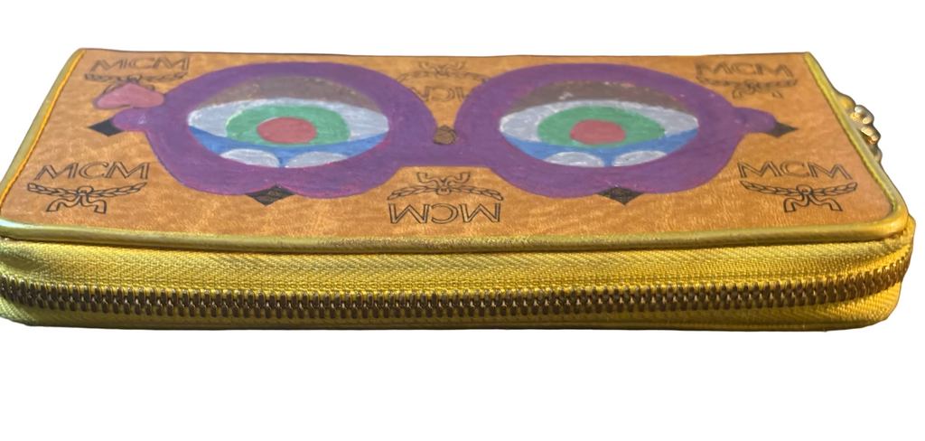 MCM x Craig & Karl Eyes on the Horizon Zip Around Wallet Limited Edition Pop Art