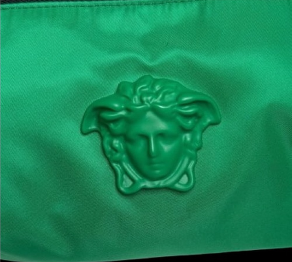 Versace Green Medusa Nylon Belt Bag Full inclusion
