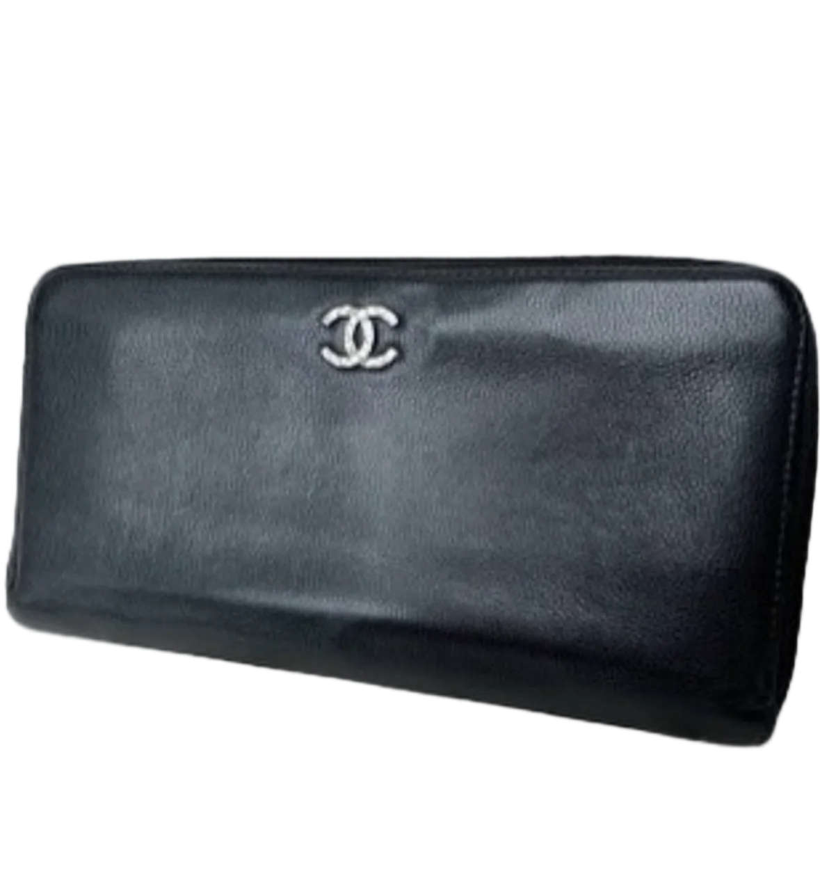 Chanel Interlocking CC Continental Wallet (2009–2010)