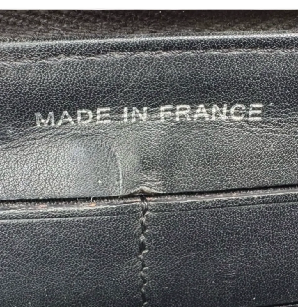 Chanel Interlocking CC Continental Wallet (2009–2010)