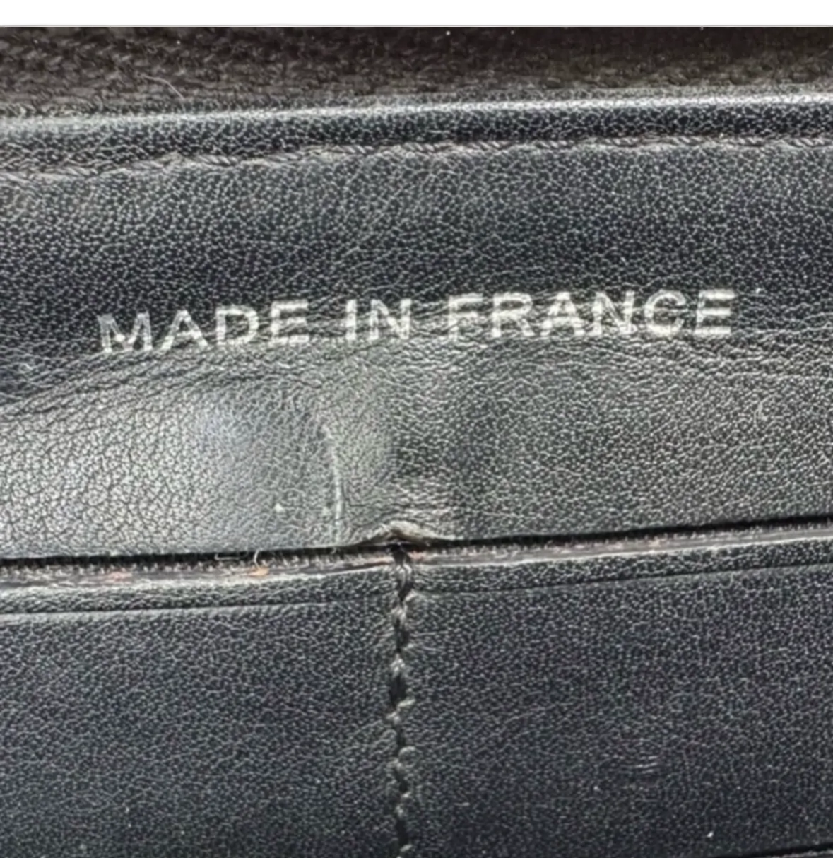 Chanel Interlocking CC Continental Wallet (2009–2010)