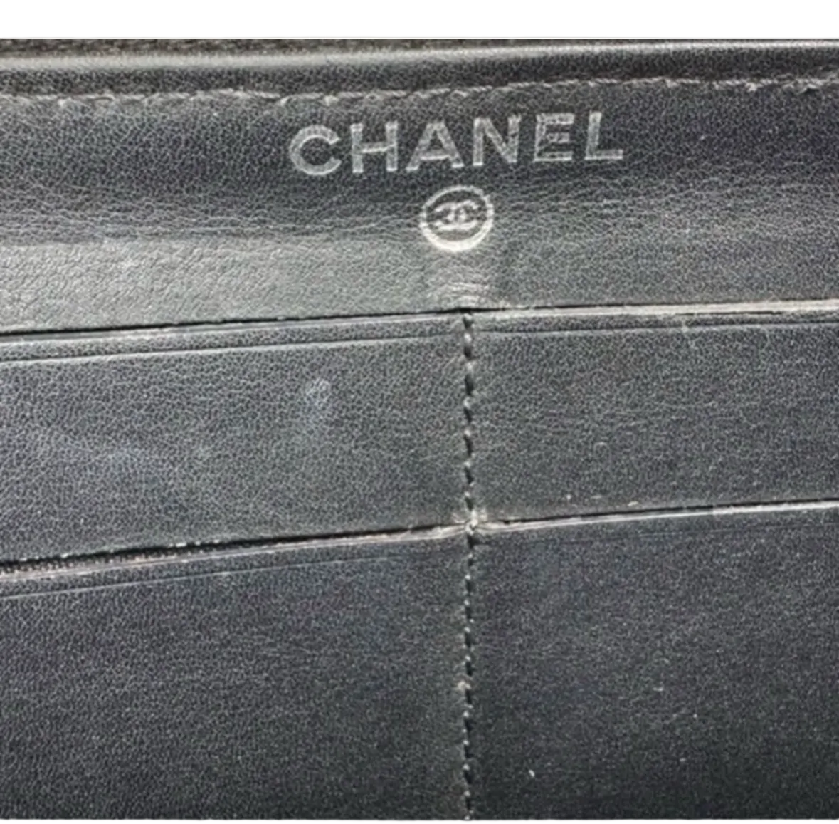 Chanel Interlocking CC Continental Wallet (2009–2010)