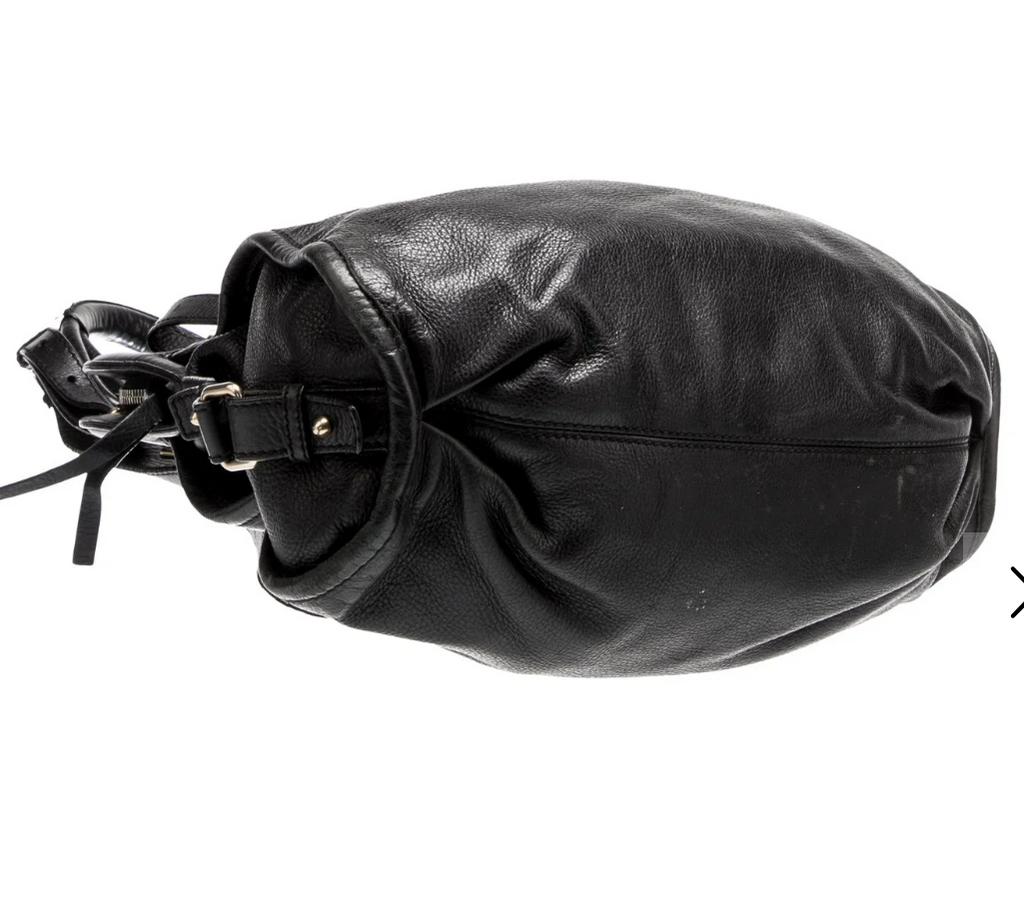 Givenchy Black Leather Pandora Tote / Shoulder Bag