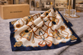 Burberrys Vintage Equestrian Print Scarf/ Bandana