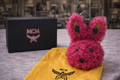 MCM Pink Shearling Bunny Bag Charm / Keychain – Limited Edition, Full Inclusion