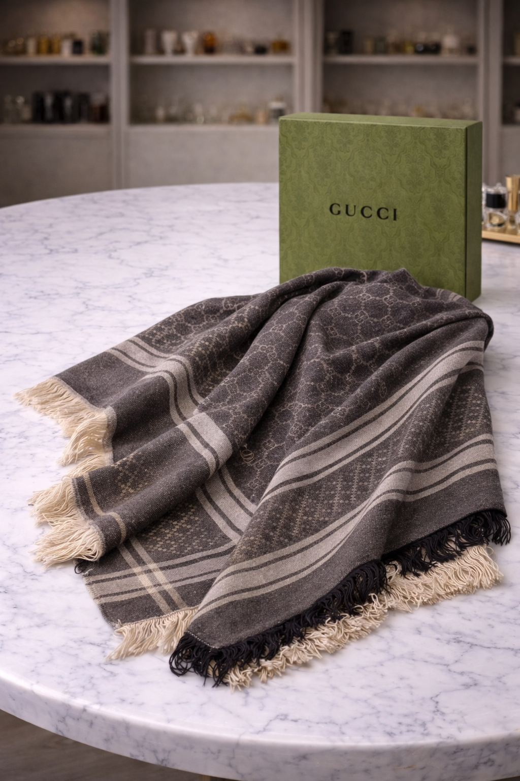 Gucci GG Monogram Surviee Scarf