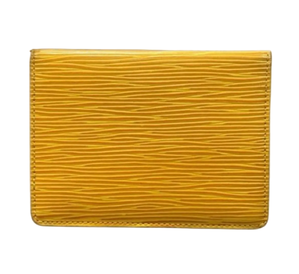 Louis Vuitton Epi Leather Card Holder – Mustard Yellow
