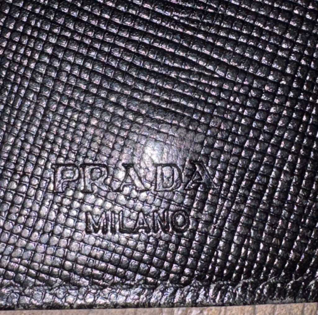 Prada Nero Nylon & Saffiano Leather Key Holder – Black 6 Key Case