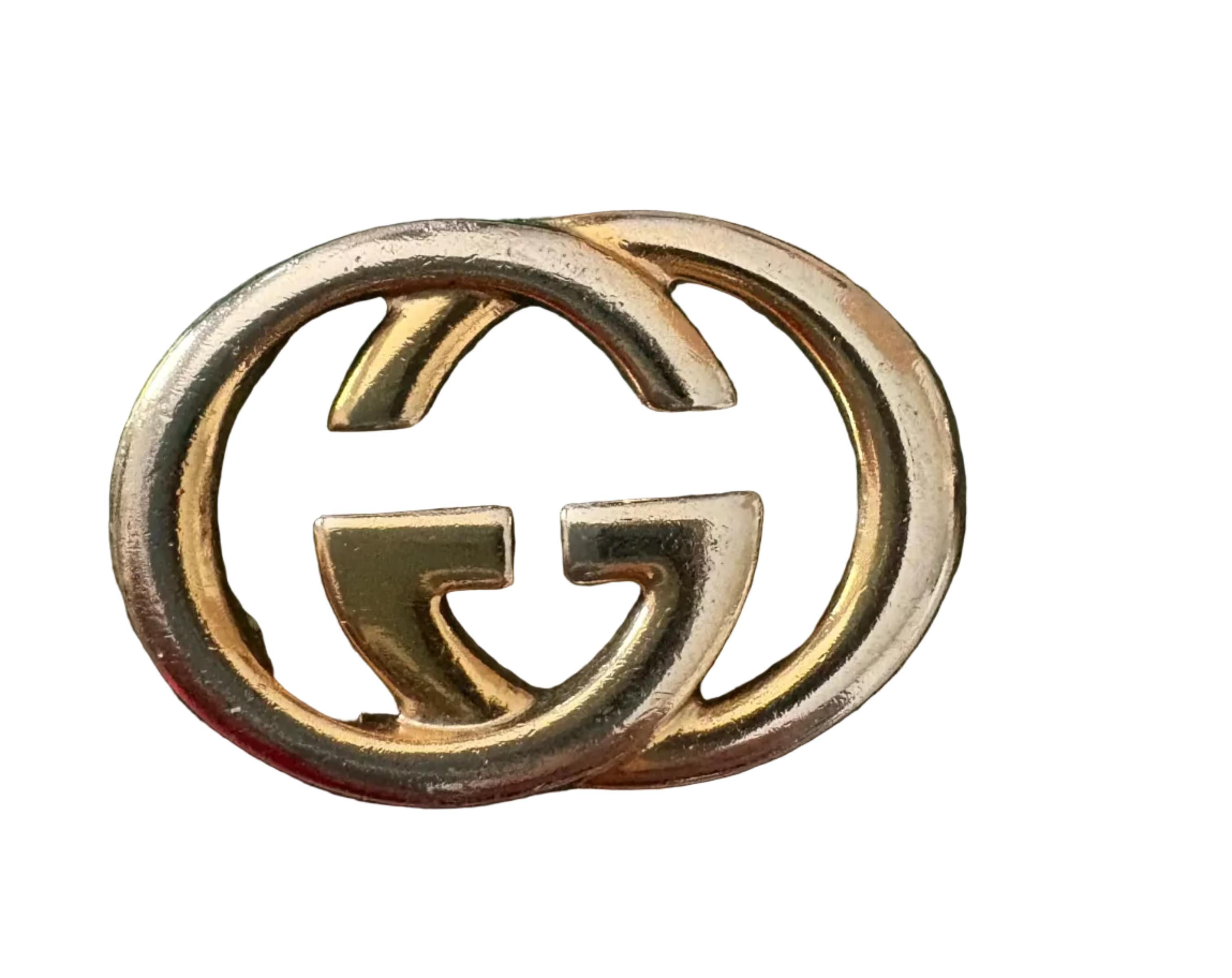 Gucci Interlocking GG Leather Keychain – Green & Gold | Made in Italy
