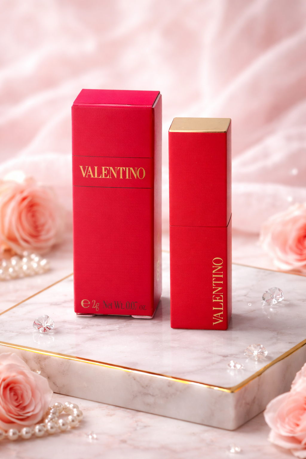 Valentino Minirosso Matte Lipstick 219A Star Studded – Mini Size