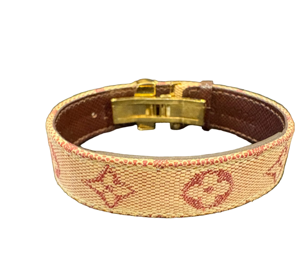 Louis Vuitton Mini Lin “Wish” Bracelet – Cherry Monogram (Y2K Archive)