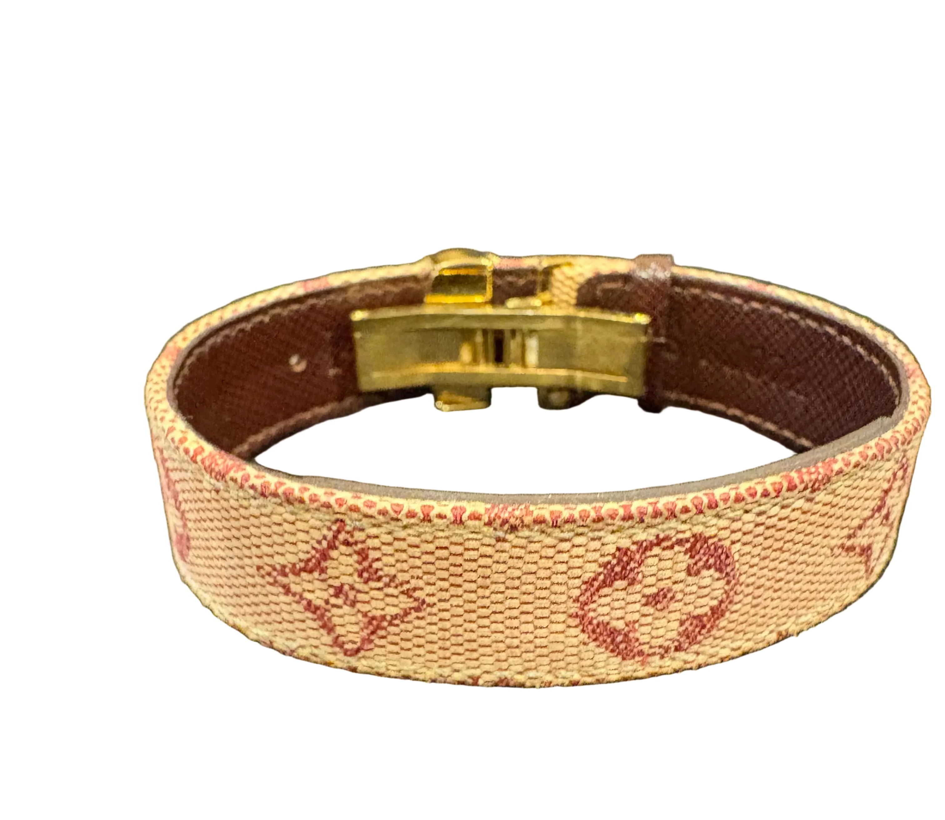 Louis Vuitton Mini Lin “Wish” Bracelet – Cherry Monogram (Y2K Archive)