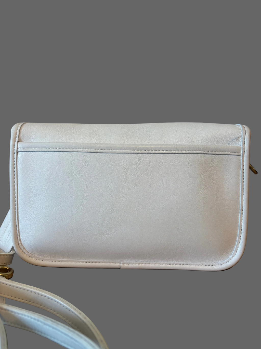 Coach Vintage WHITE Pocket Purse