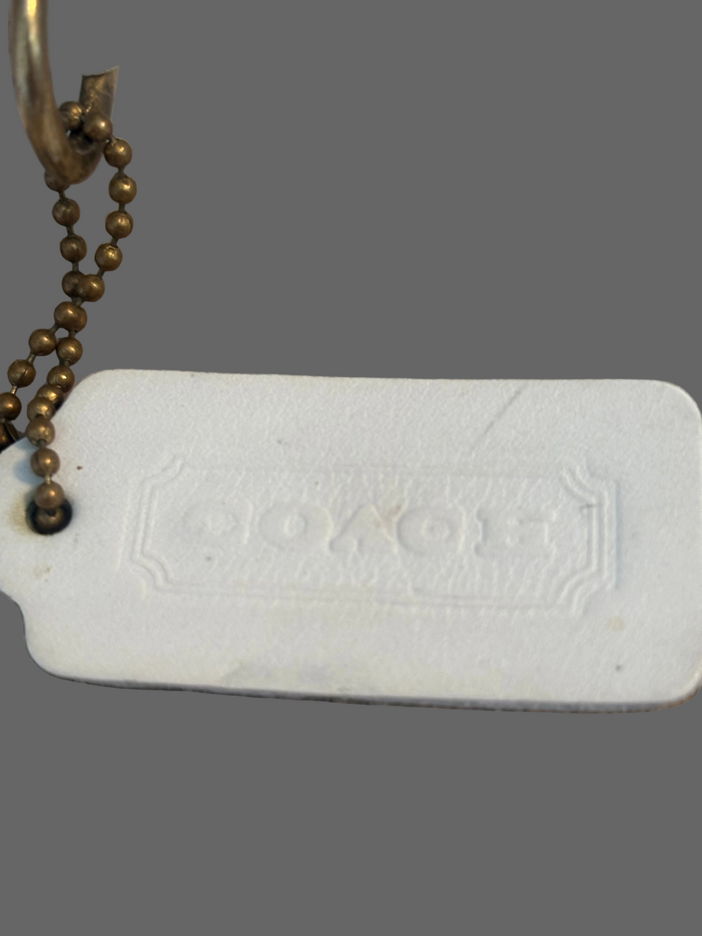 Coach Vintage WHITE Pocket Purse