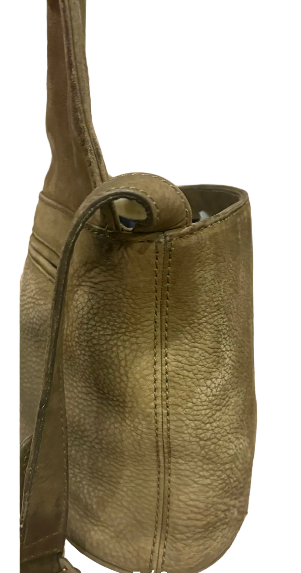 COACH Vintage Sonoma Nubuck Flap Shoulder Bag Sage Green  - Costa Rica