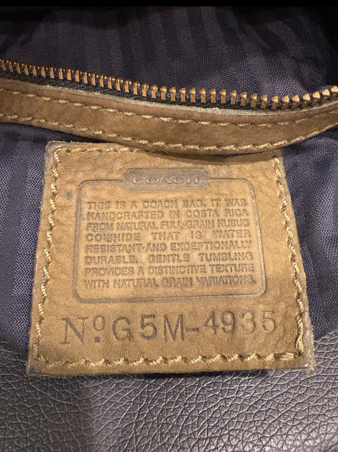 COACH Vintage Sonoma Nubuck Flap Shoulder Bag Sage Green  - Costa Rica