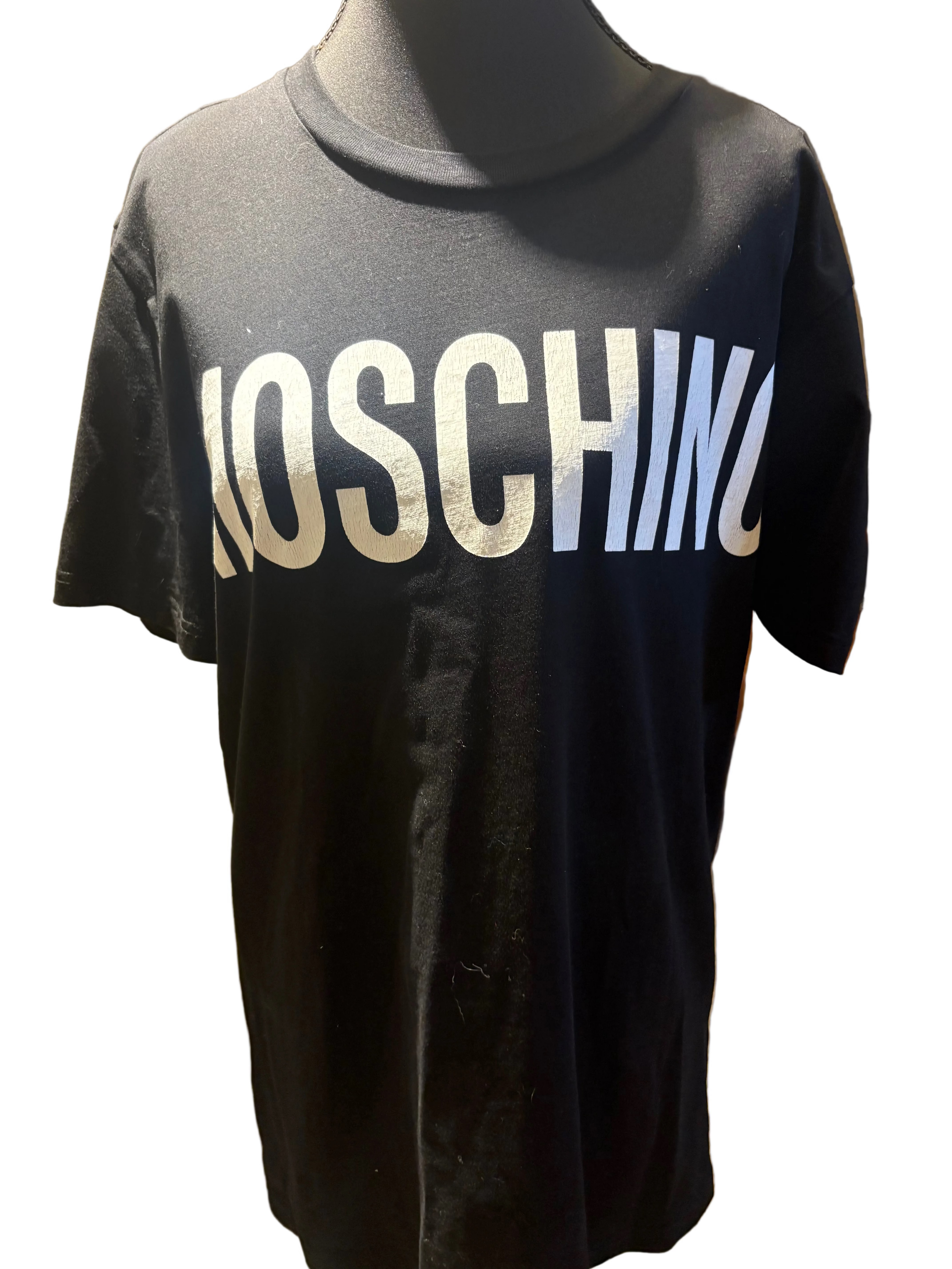 Moschino Couture Black Logo Tee – Size M